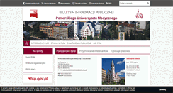 Desktop Screenshot of bip.pum.edu.pl